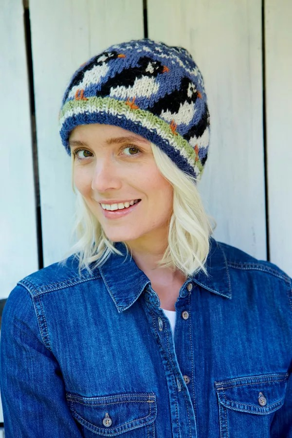 Circus Of Puffins Beanie