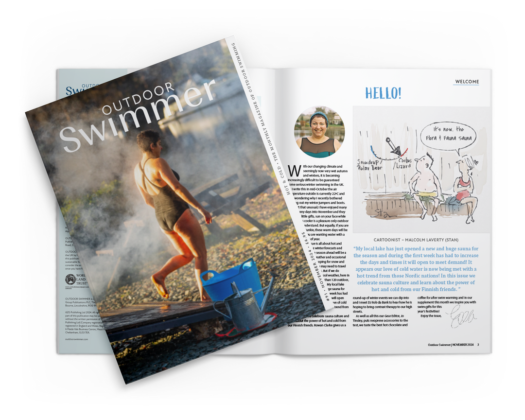 Outdoor Swimmer Magazine – Hot & Cold