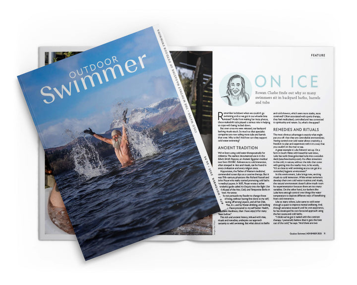 Outdoor Swimmer Magazine – COLD WATER