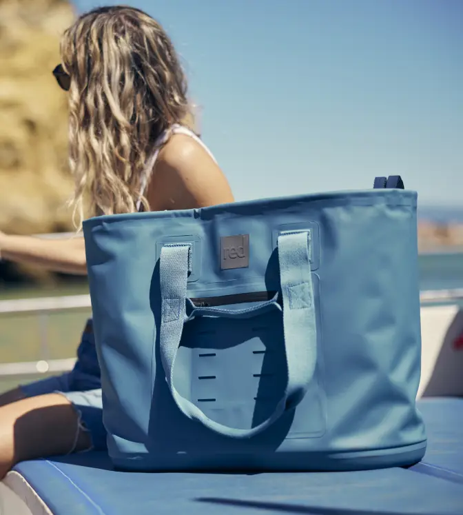 Waterproof Tote Bag 33L - Storm Blue