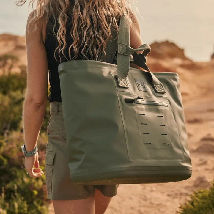 Waterproof Tote Bag 33L - Olive Green