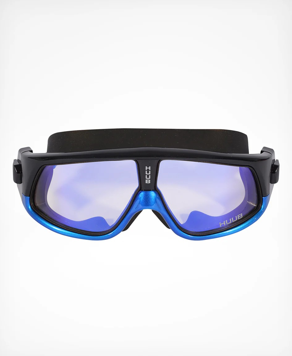 Ryft Open Water Swim Mask Black / Photochromic - Blue Mirror Lens