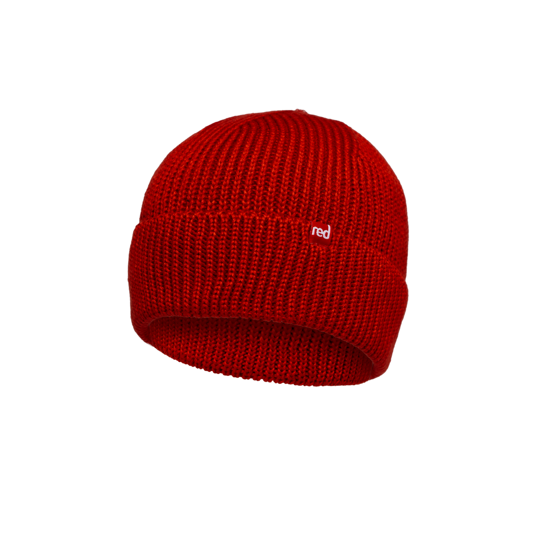 Eddy Recycled Polyester Beanie Hat - Red