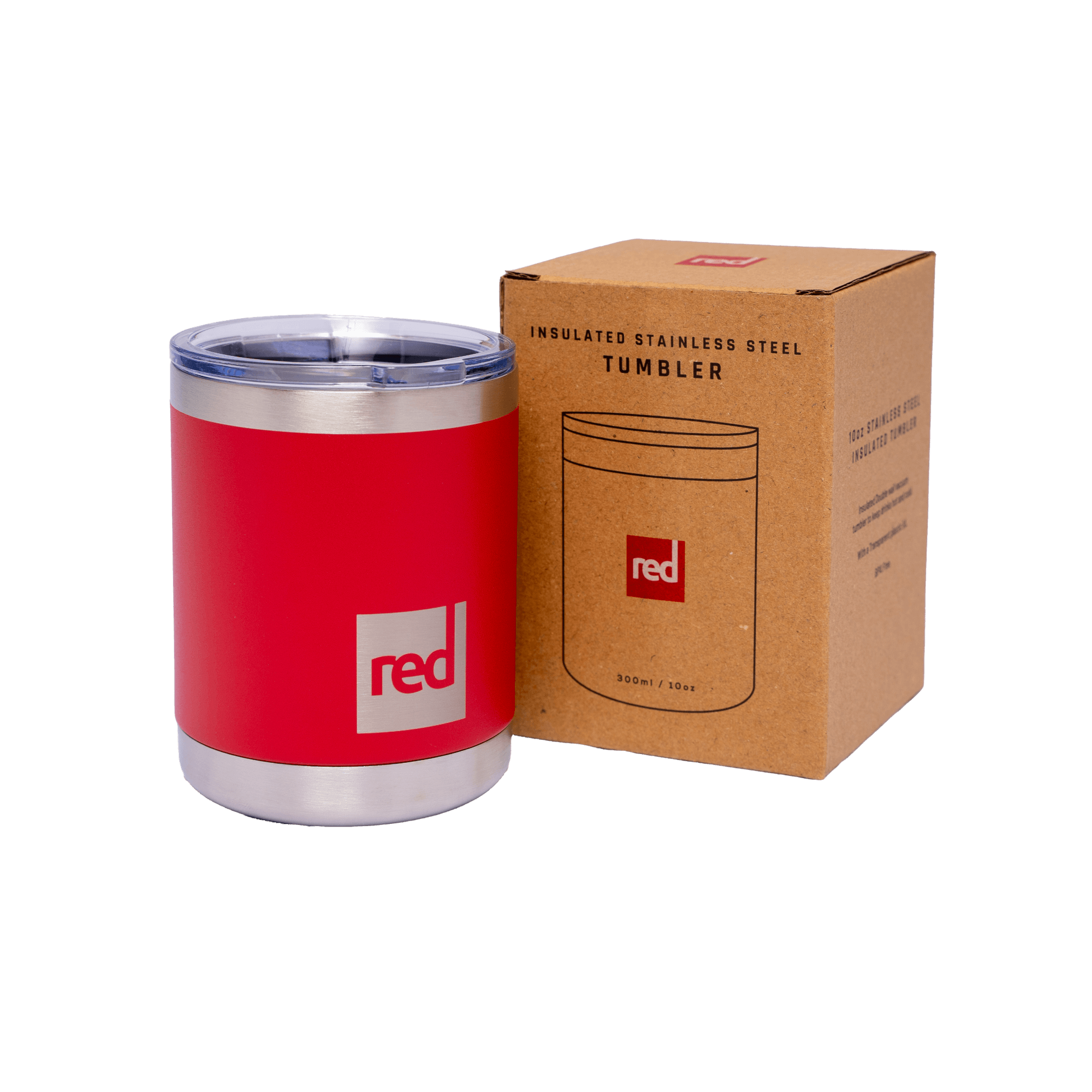 10oz (296ml) Insulated Drinks Tumbler - Red