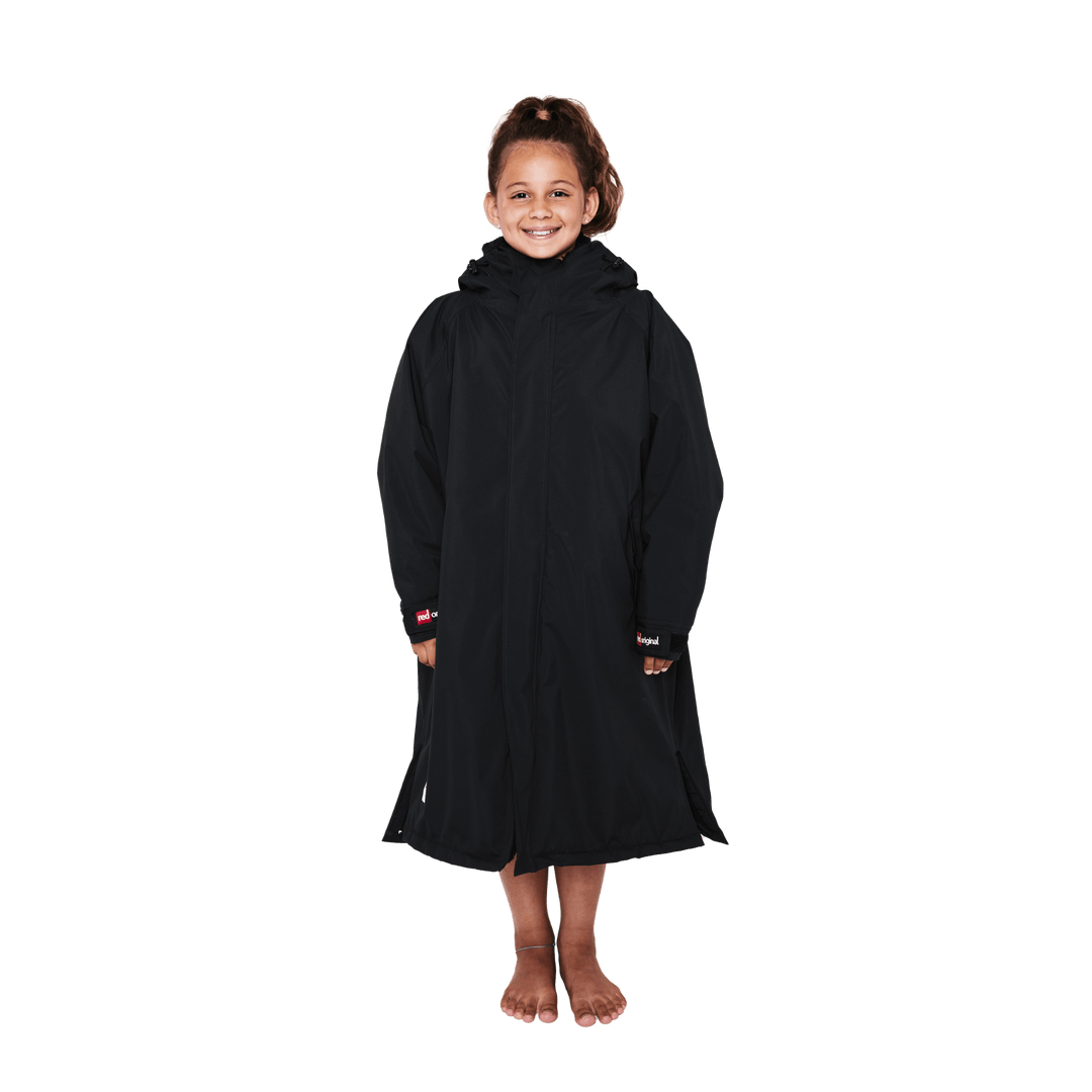 Kids Dry Pro Robe - Black