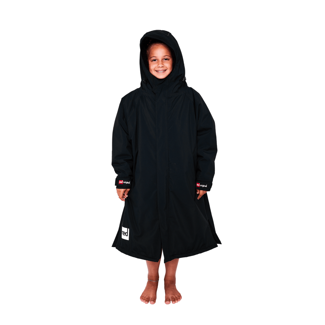 Kids Dry Pro Robe - Black