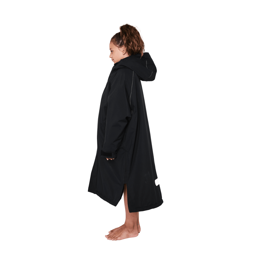 Kids Dry Pro Robe - Black