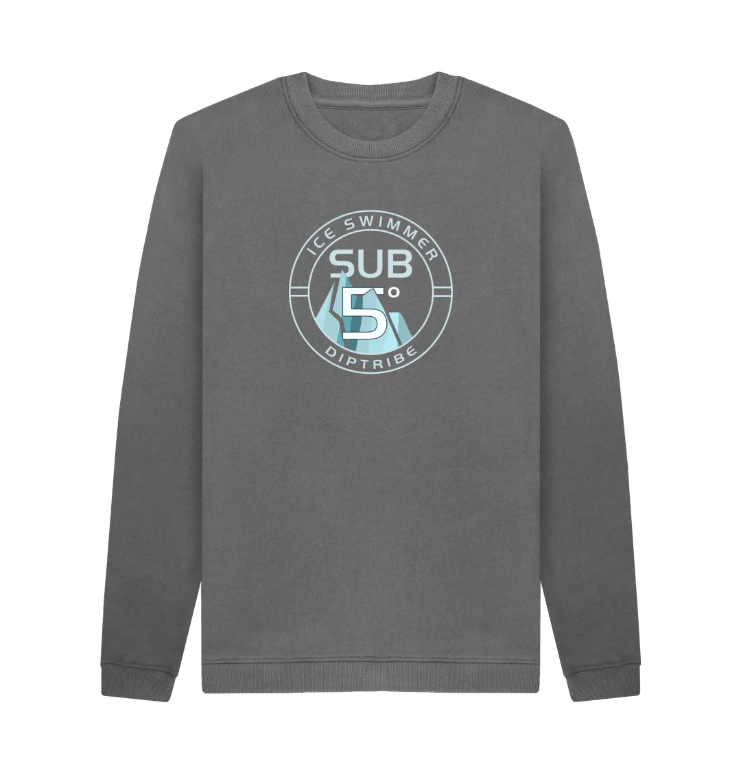 Sub 5 Ice Swimmer Arctic Men's Sweatshirt