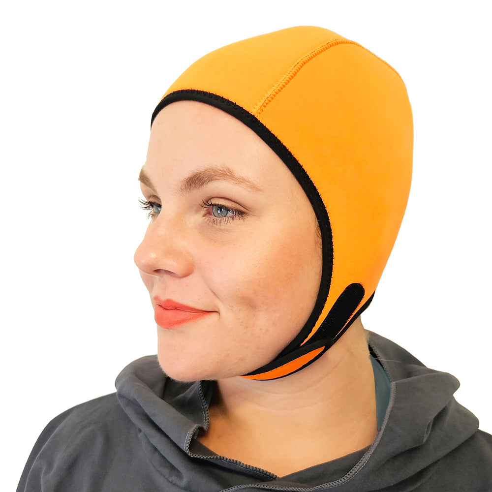 SwimCell 4mm Neoprene Orange Hat