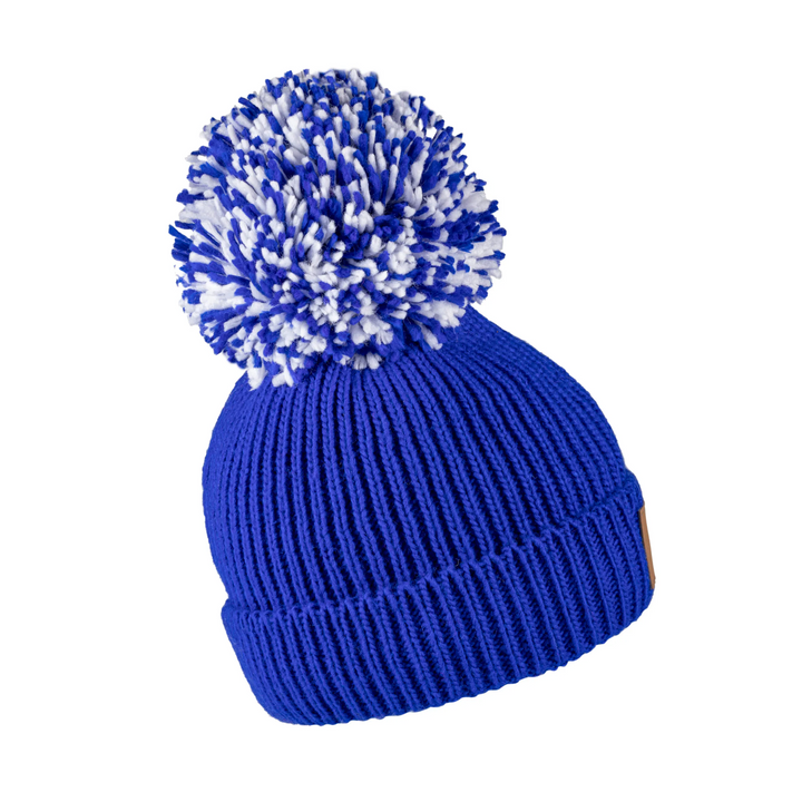 Swimbler Royal Blue Waterproof Bobble Hat