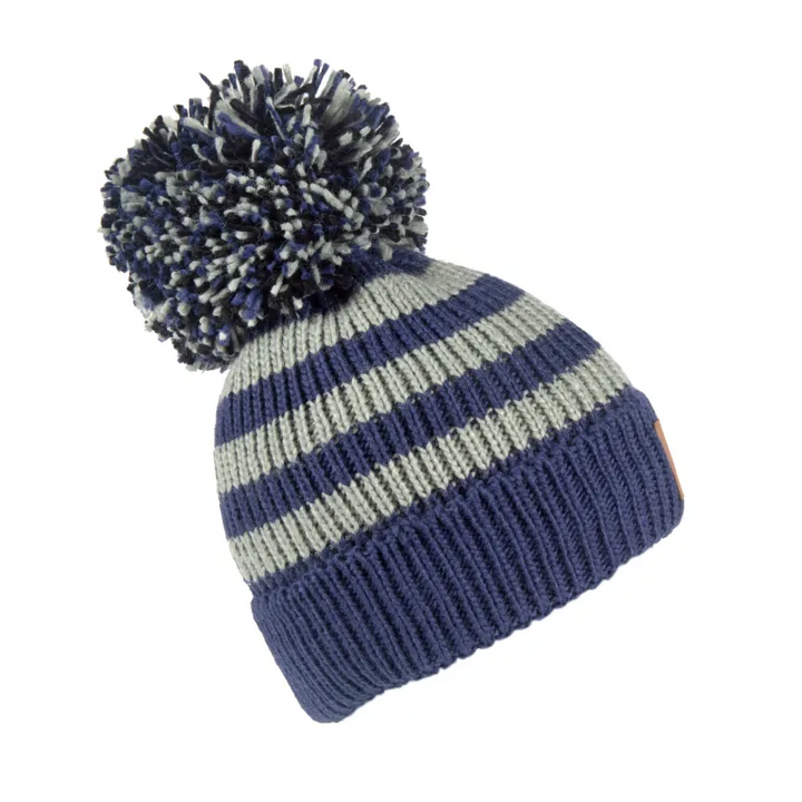 Swimbler Night Sky Navy Grey Waterproof Bobble Hat