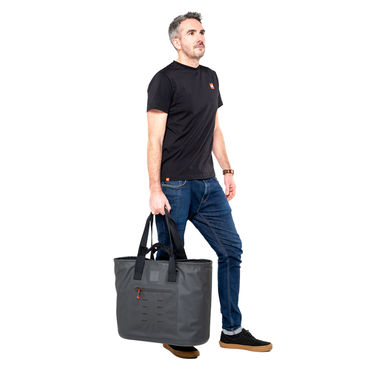 Waterproof Tote Bag 33L - Obsidian Black