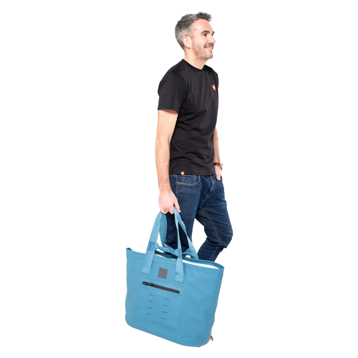 Waterproof Tote Bag 33L - Storm Blue