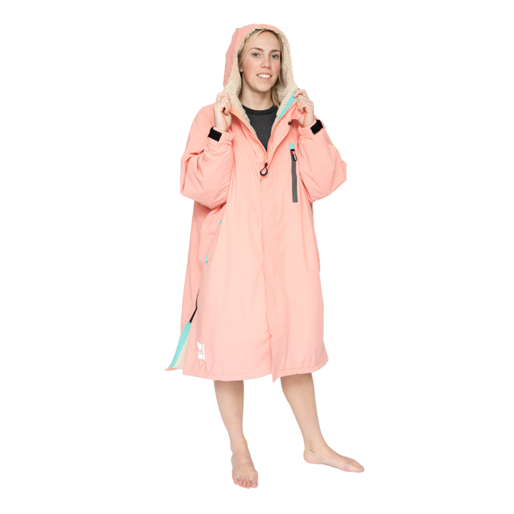 Women's Long Sleeve Pro Change Robe EVO - Coogee Sunrise