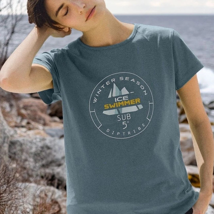 Winter Season Sub 5 Ice Swimmer Women's T-Shirt