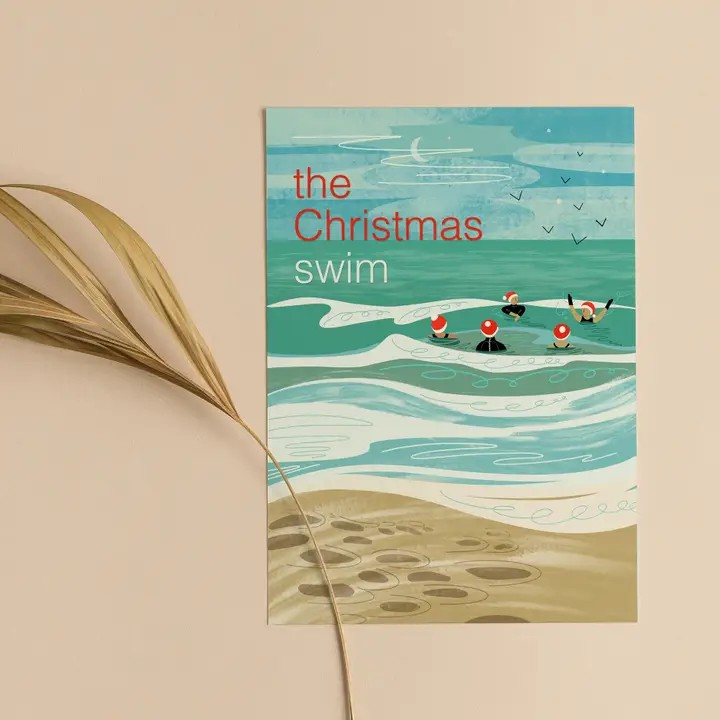 The Christmas Swim Card