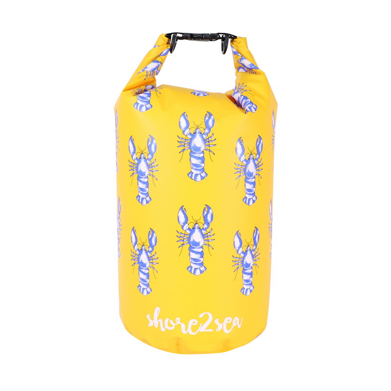 Shore2Sea Waterproof Dry Bag 20L - Lobster Yellow