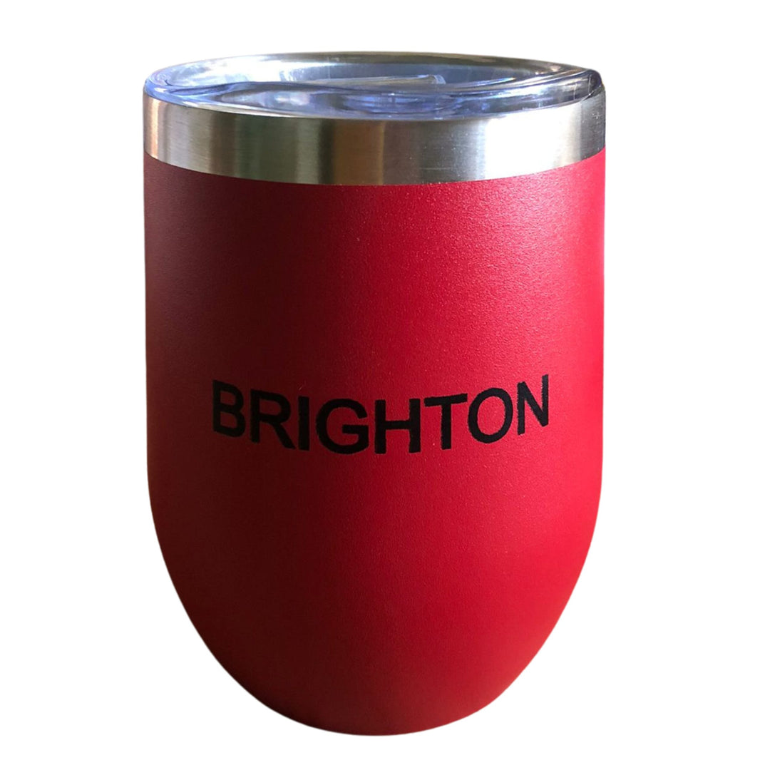 Lifeguard Red Stainless Steel Beach Cup