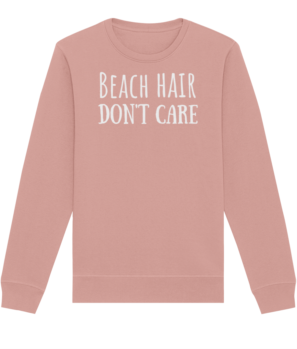 Beach Hair Don't Care Organic Cotton Sweatshirt | Arvor Life