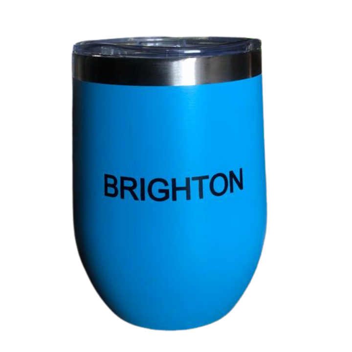 Horizon Blue Stainless Steel Beach Cup