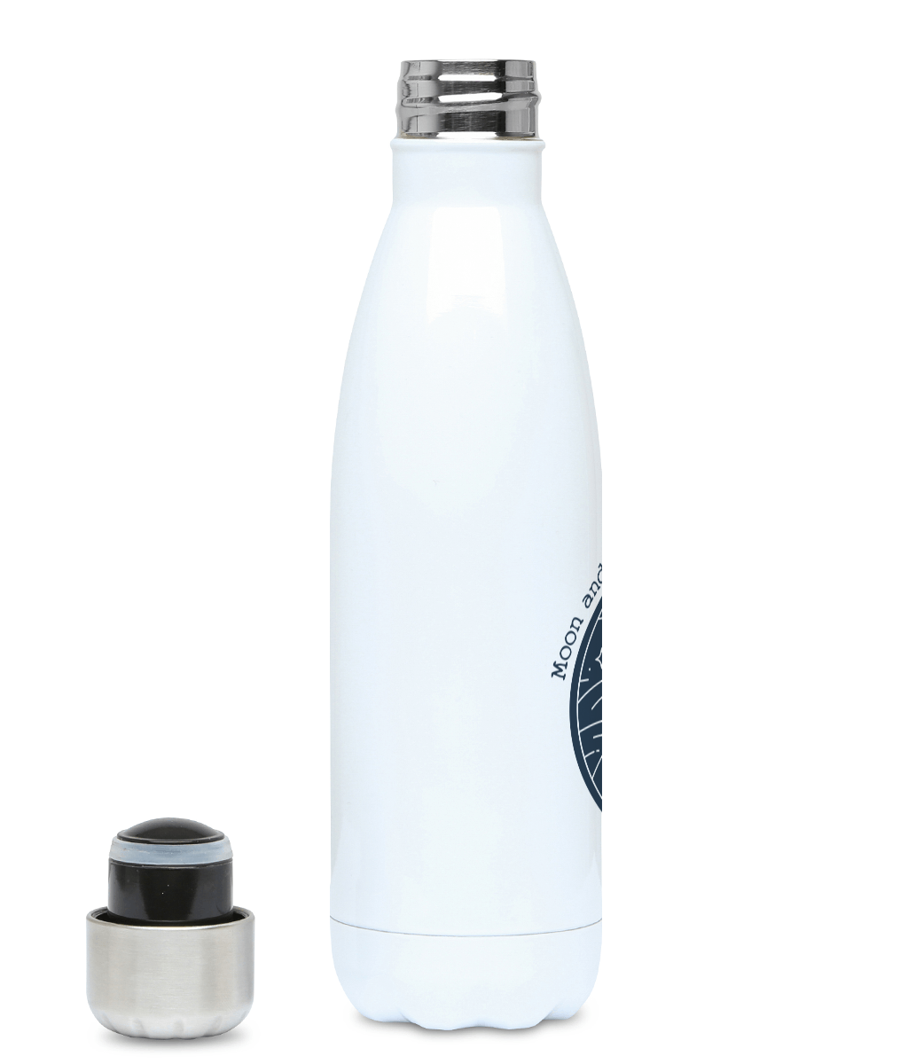 Moon and Waves 500ml Water Bottle