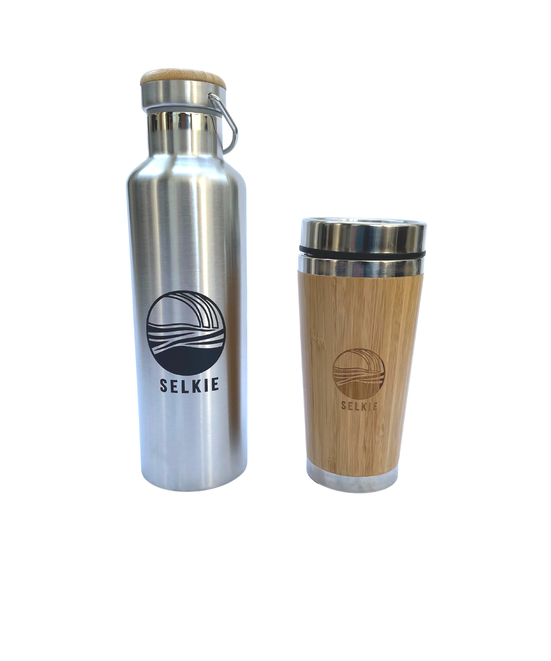 WATER CANTEEN WITH SELKIE WAVE LOGO