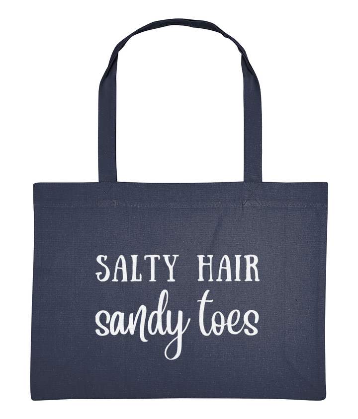 Salty Hair Sandy Toes Recycled Cotton Shopping Bag