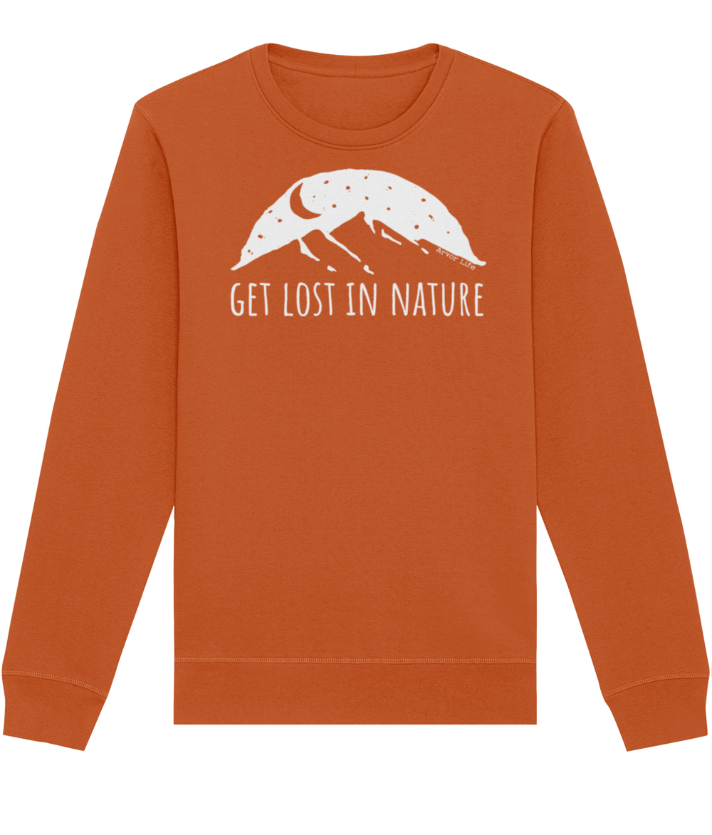 Get Lost in Nature Organic Cotton Sweatshirt | Arvor Life