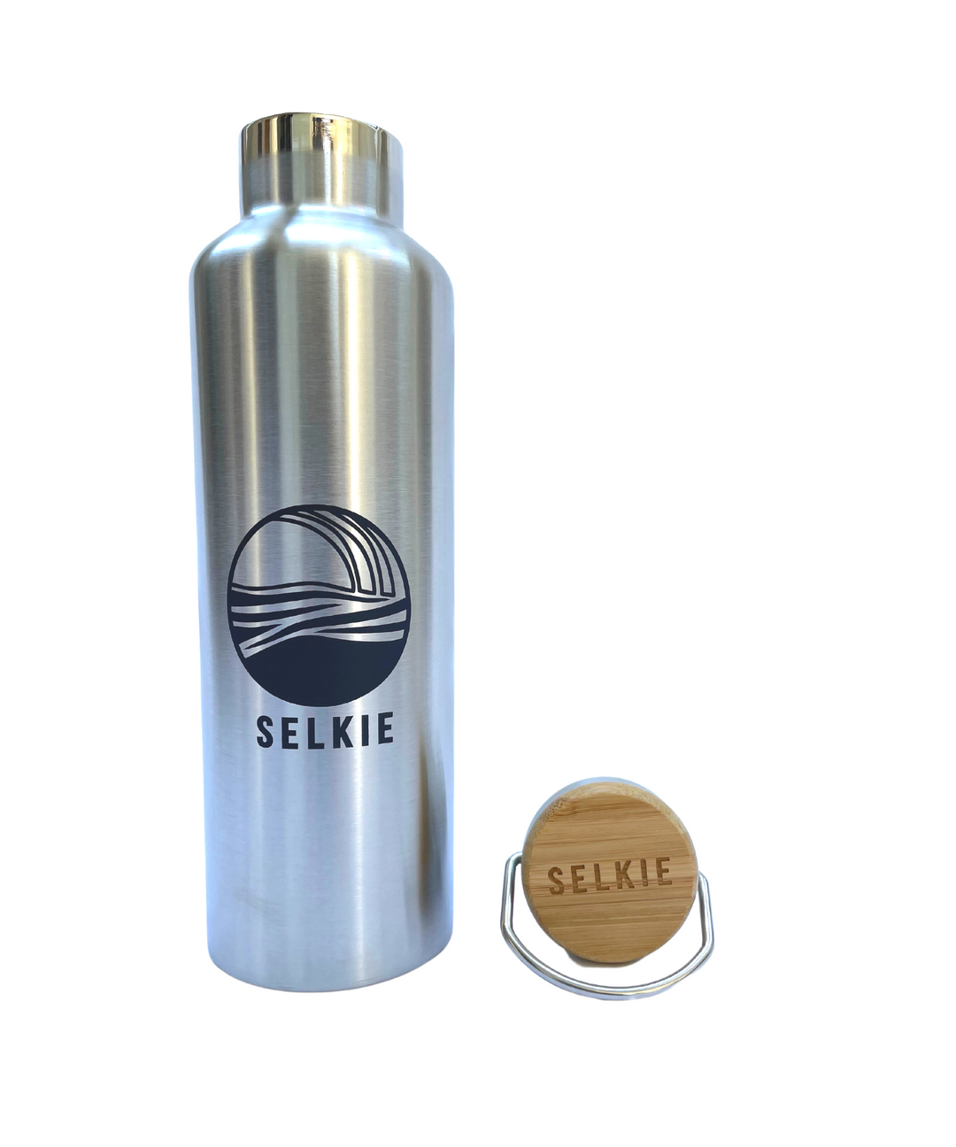 WATER CANTEEN WITH SELKIE WAVE LOGO