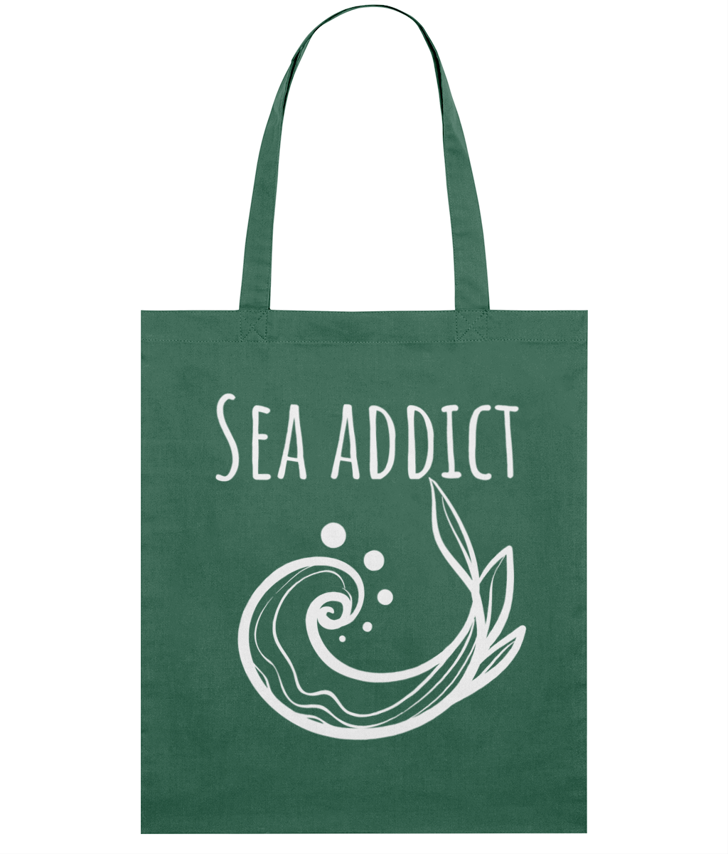 Sea Addict Organic Cotton Tote Bag