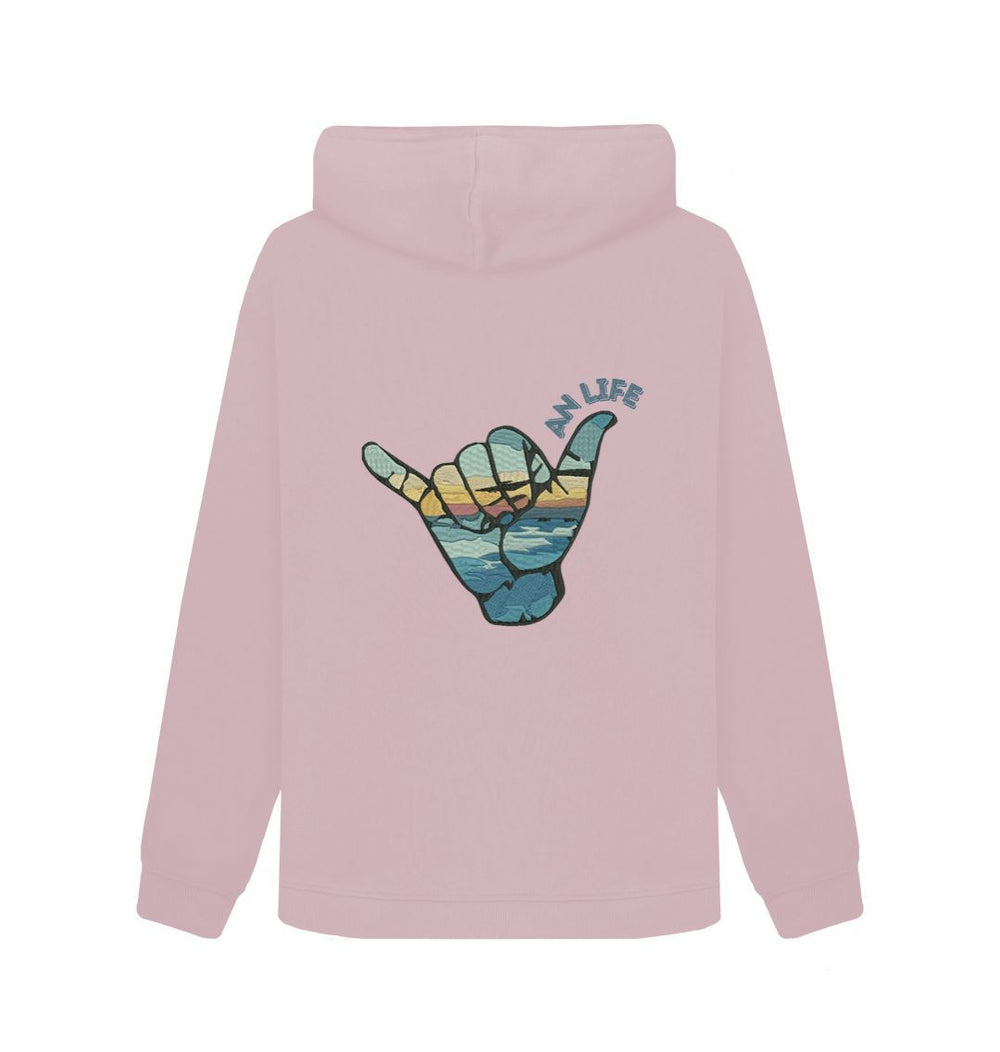 Mauve 'VAN LIFE' Ladies Hoodie