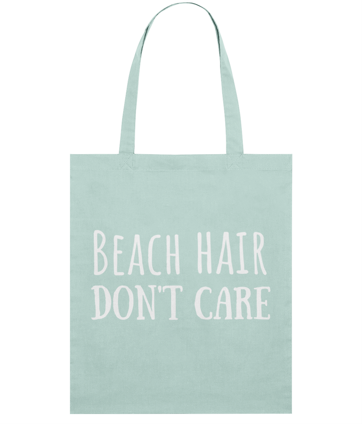 Beach Hair Don't Care Organic Cotton Tote Bag