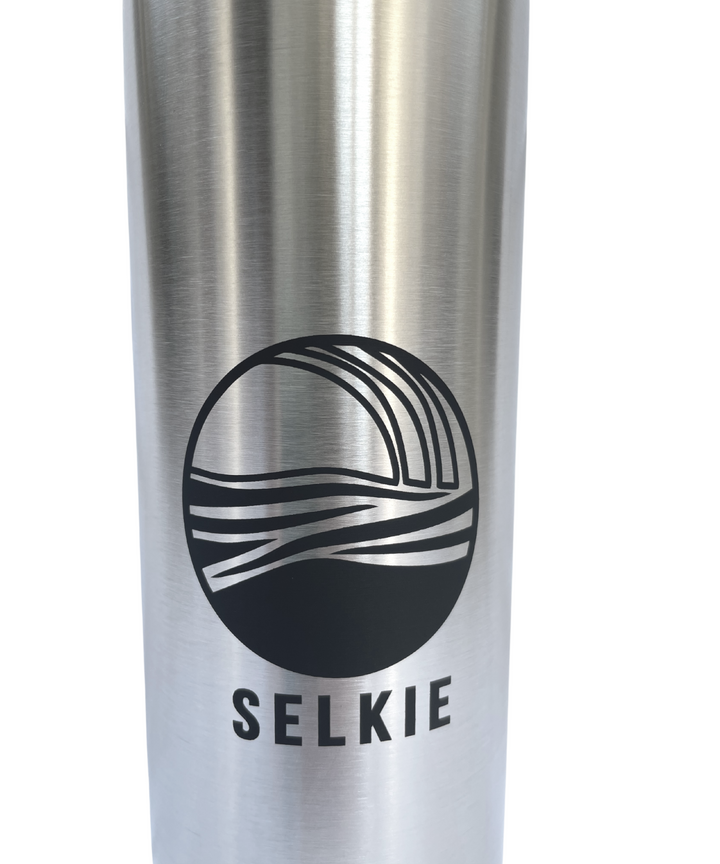 WATER CANTEEN WITH SELKIE WAVE LOGO