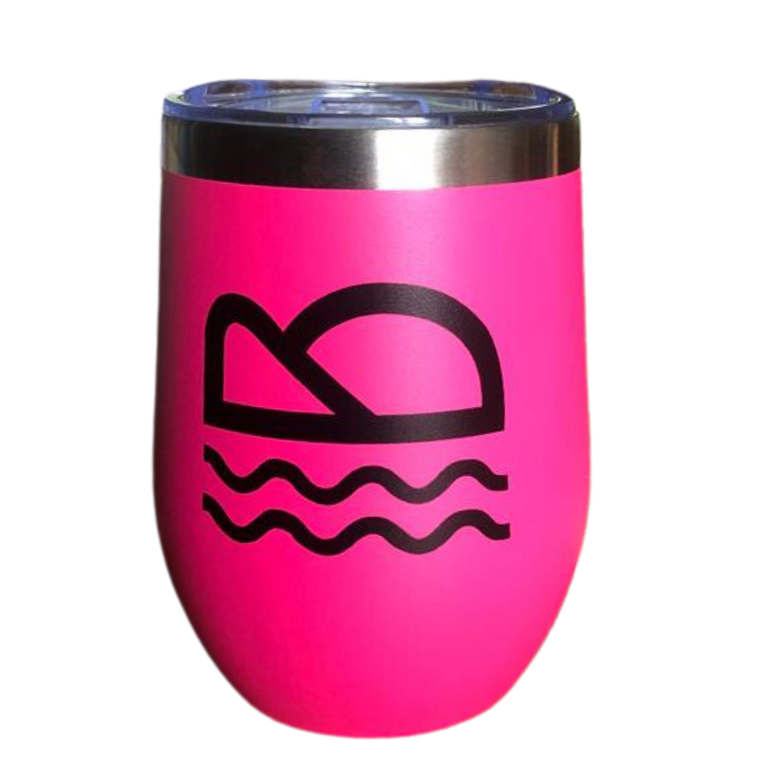 Palace Pier Pink Stainless Steel Beach Cup