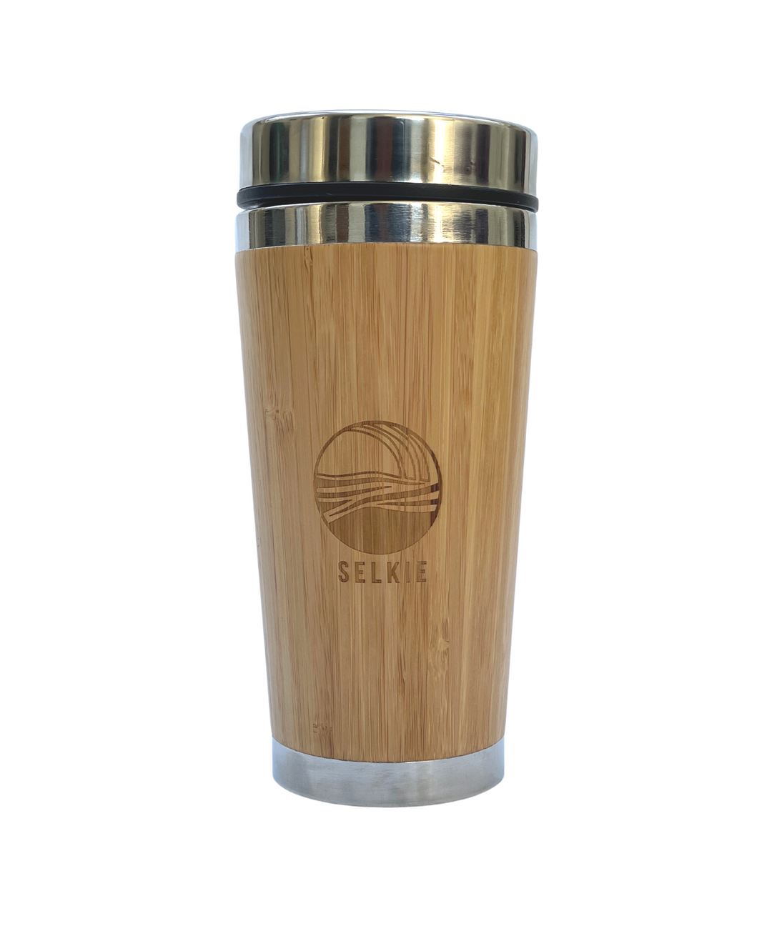 SELKIE BAMBOO WAVE TRAVEL MUG