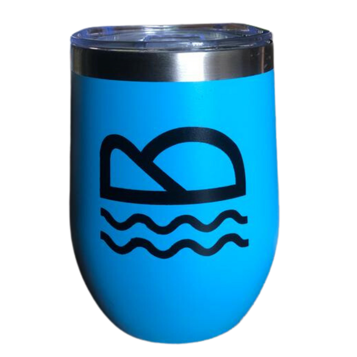 Horizon Blue Stainless Steel Beach Cup