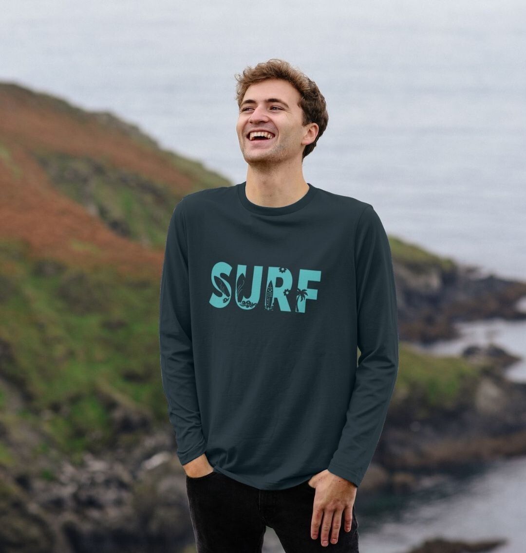 ‘SURF’ Men’s Long Sleeve Top