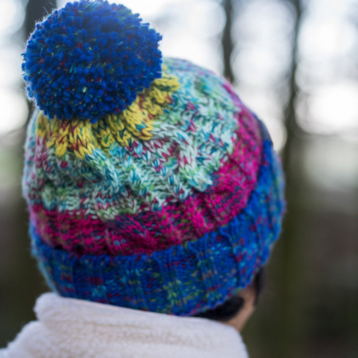 Chunky Knit Beanie Fairground / Yellow