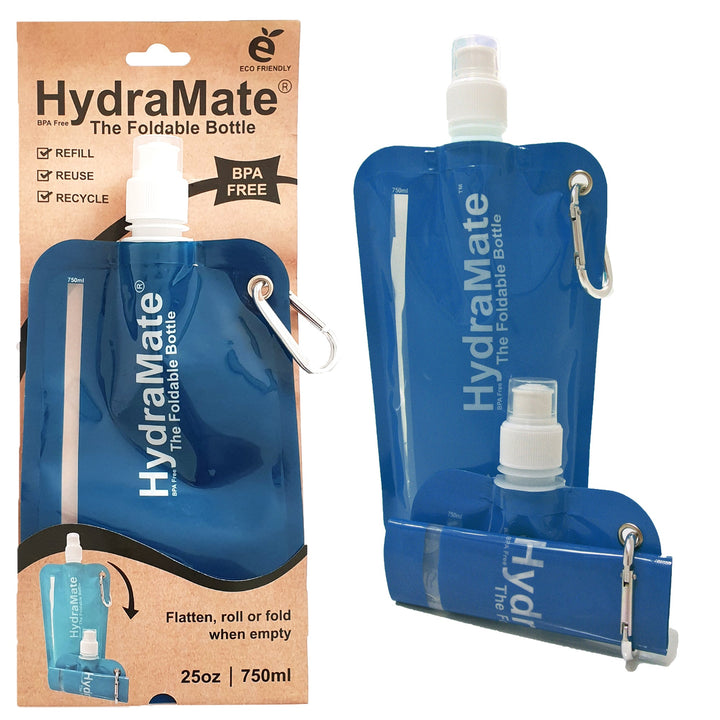 HydraMate Foldable Bottle - Collapsible 750ml