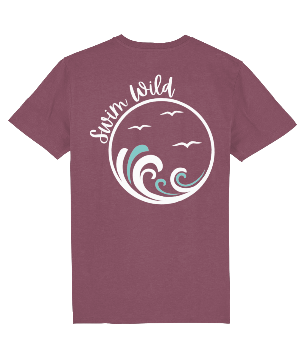 Swim Wild Unisex Organic Cotton T-shirt