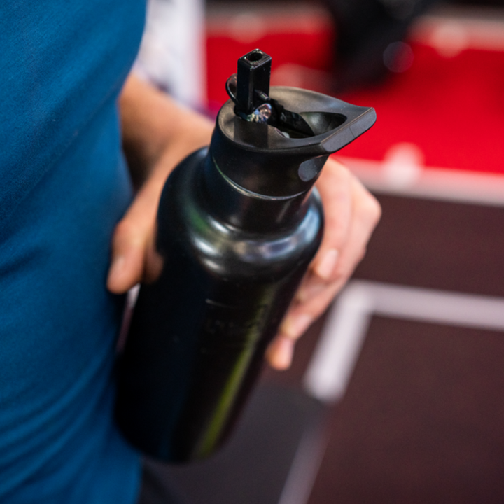 Insulated Black Water Bottle