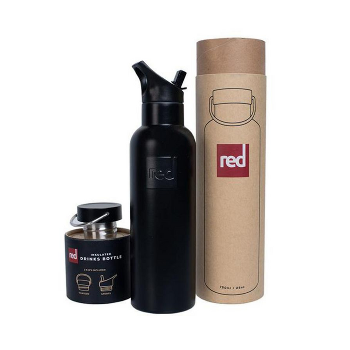 Insulated Black Water Bottle