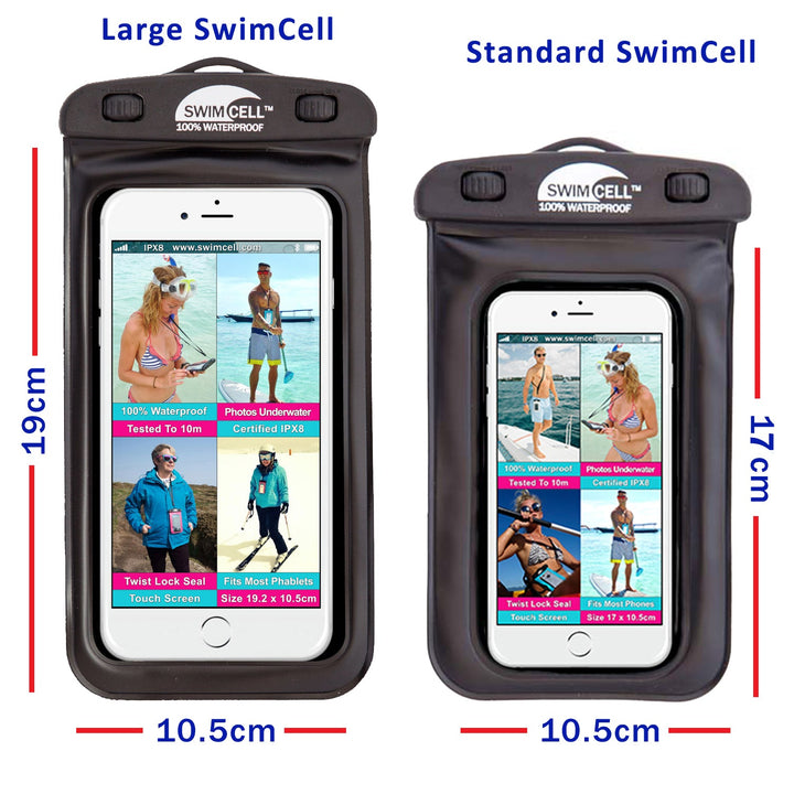 SwimCell Waterproof Phone Case - Large