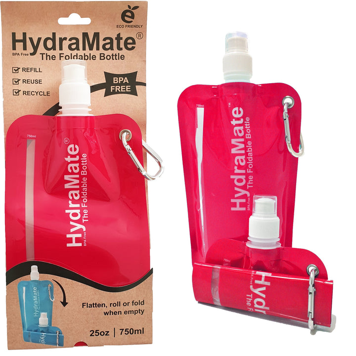 HydraMate Foldable Bottle - Collapsible 750ml