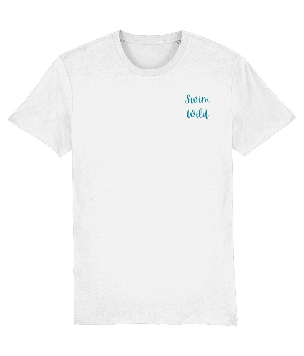 Swim Wild Unisex Organic Cotton T-shirt