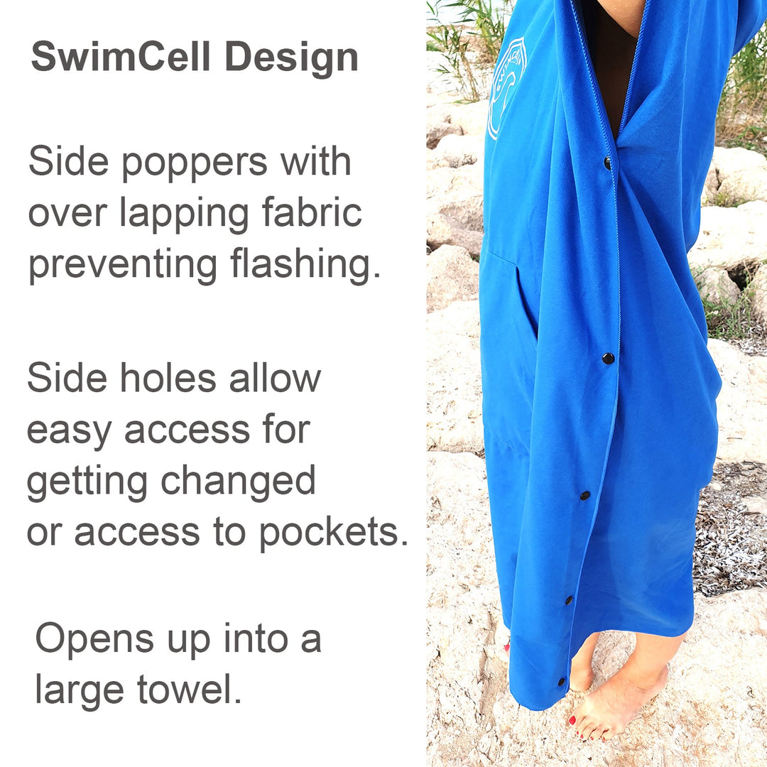 Microfibre Changing Robe and Towel 2 in 1