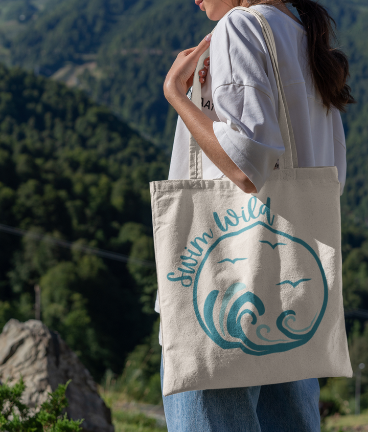 Swim Wild Organic Cotton Tote