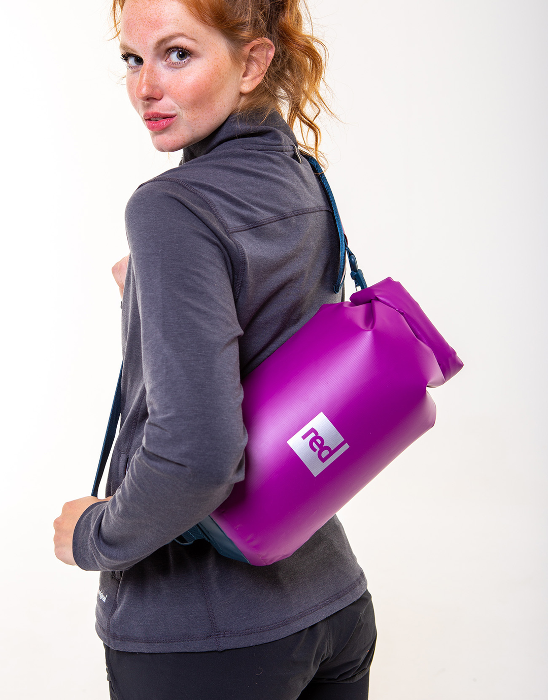 Waterproof Roll Top 10 Litre Dry Bag - Venture Purple