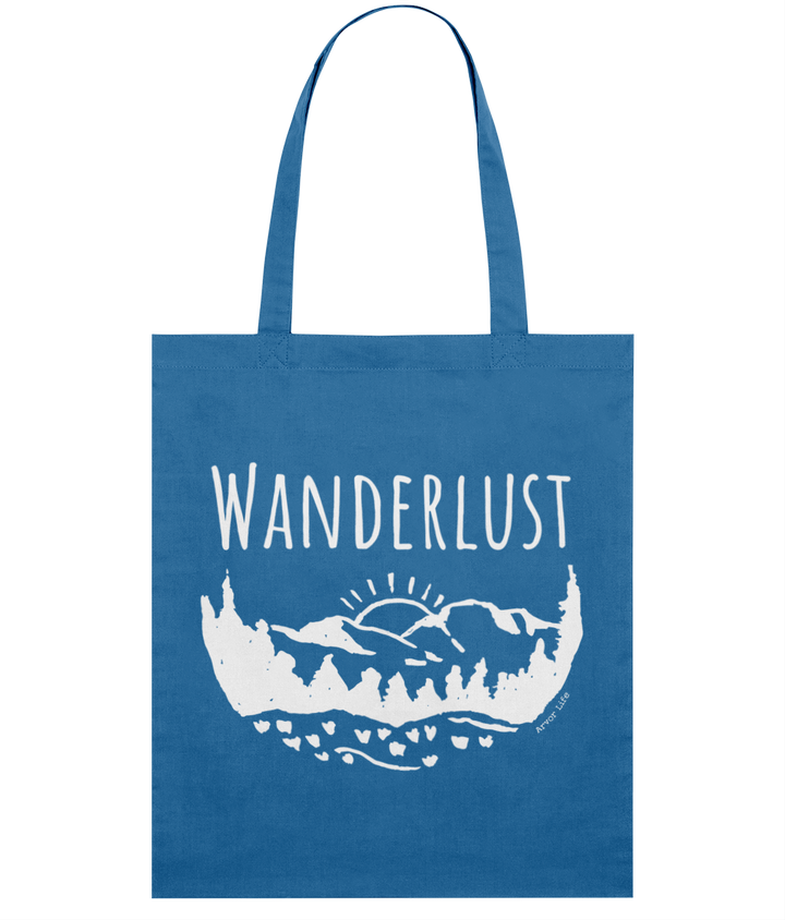 Wanderlust Organic Cotton Tote Bag