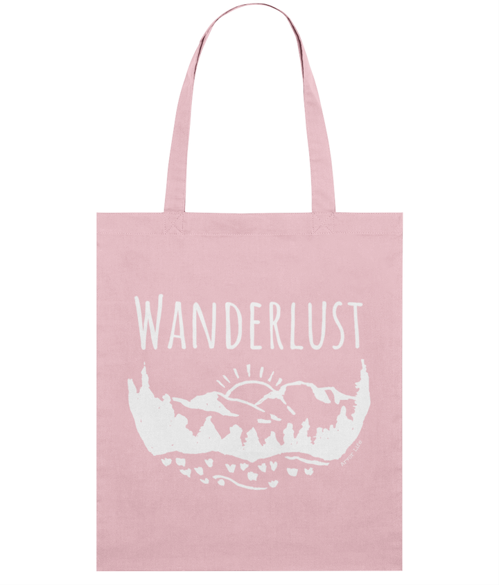 Wanderlust Organic Cotton Tote Bag